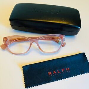 Women's Ralph Lauren transparent rose frames RA7161U